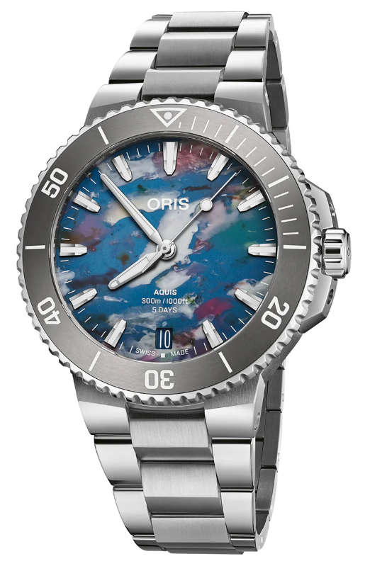 ORIS  Мужские швейцарские часы, автоматический механизм, сталь, 43,5 мм